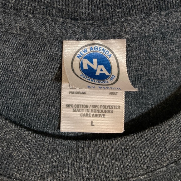 Duke Blue Devils Mens T Shirt Sz L Blueish Grey - Picture 4 of 4